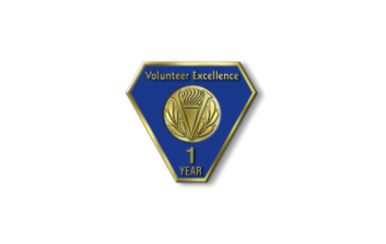 Volunteer Excellence - 1 Year